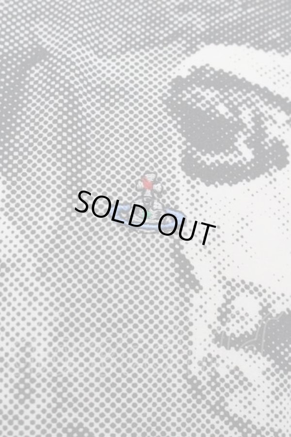 画像3: ヴィヴィアンウエストウッド 中古 / パペット柄シャツ  黒Ｘ白  I-25-07-30-002-bl-HD-ZI (3)