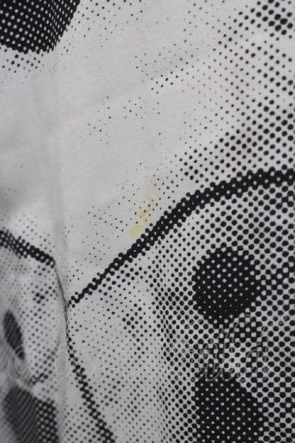 画像4: ヴィヴィアンウエストウッド 中古 / パペット柄シャツ  黒X白  I-25-07-30-002-bl-HD-ZI (4)