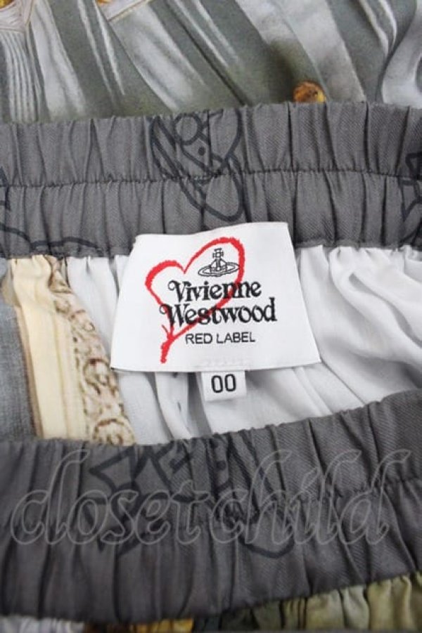 画像3: ヴィヴィアンウエストウッド 中古 / WALLACE ギャザーロングスカート 00 茶  I-25-07-30-024-sk-HD-ZI (3)