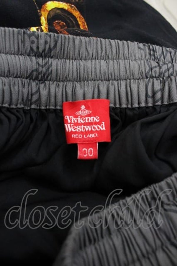 画像3: ヴィヴィアンウエストウッド 中古 / フレームスカート 00 黒Xゴールド  I-25-07-30-025-sk-HD-ZI (3)