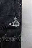 画像3: ヴィヴィアンウエストウッド MAN 中古 / 後ロサイドオーブ刺繍パンツ 44 黒  I-25-07-30-029-pa-HD-ZI (3)