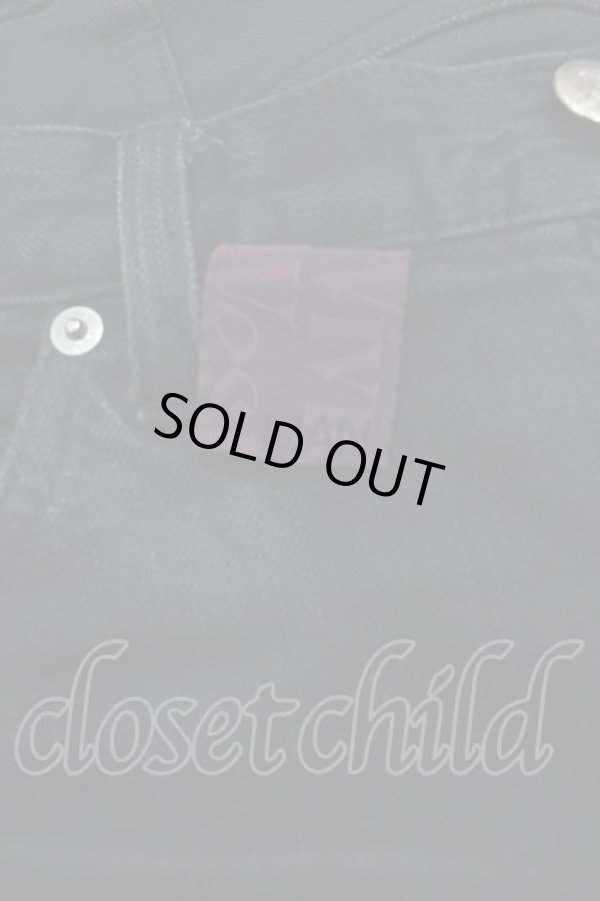 画像5: ヴィヴィアンウエストウッド MAN 中古 / 後ロサイドオーブ刺繍パンツ 44 黒  I-25-07-30-029-pa-HD-ZI (5)