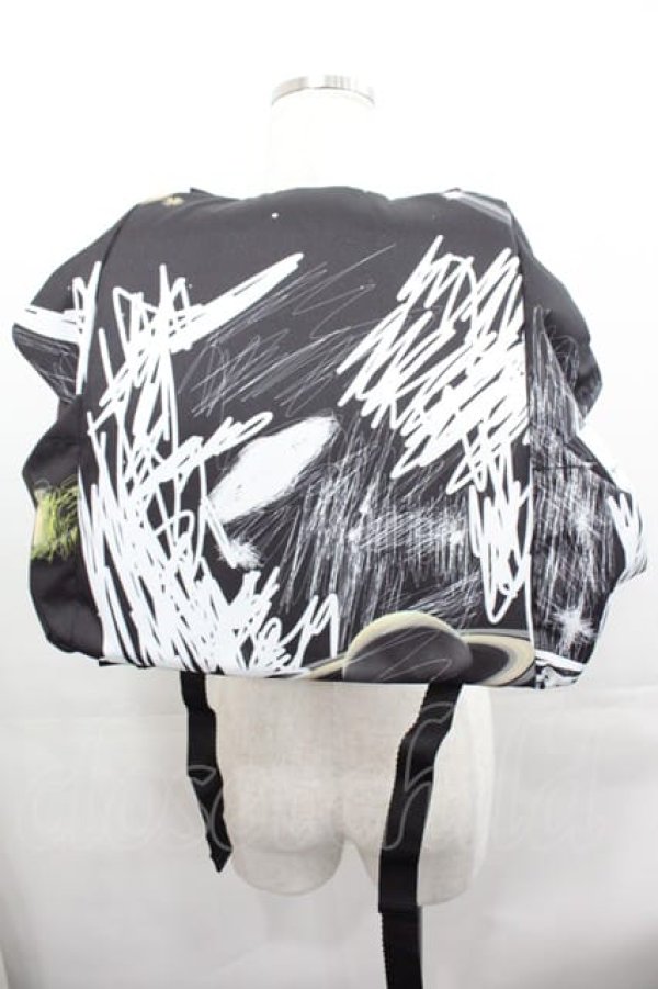 画像2: ヴィヴィアンウエストウッド 中古 / EASTPAK JESSICAバックパック  黒  I-25-07-30-033-ba-HD-ZI (2)