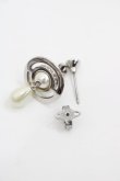 画像3: ヴィヴィアンウエストウッド 中古 / MAN PEARL DROPシングルピアス  シルバー  I-25-07-30-037-ac-HD-ZI (3)