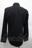 画像2: ヴィヴィアンウエストウッド MAN 中古 / “オジークラーク” ポプリンシャツ 46 黒  I-25-07-30-004-bl-HD-ZI (2)
