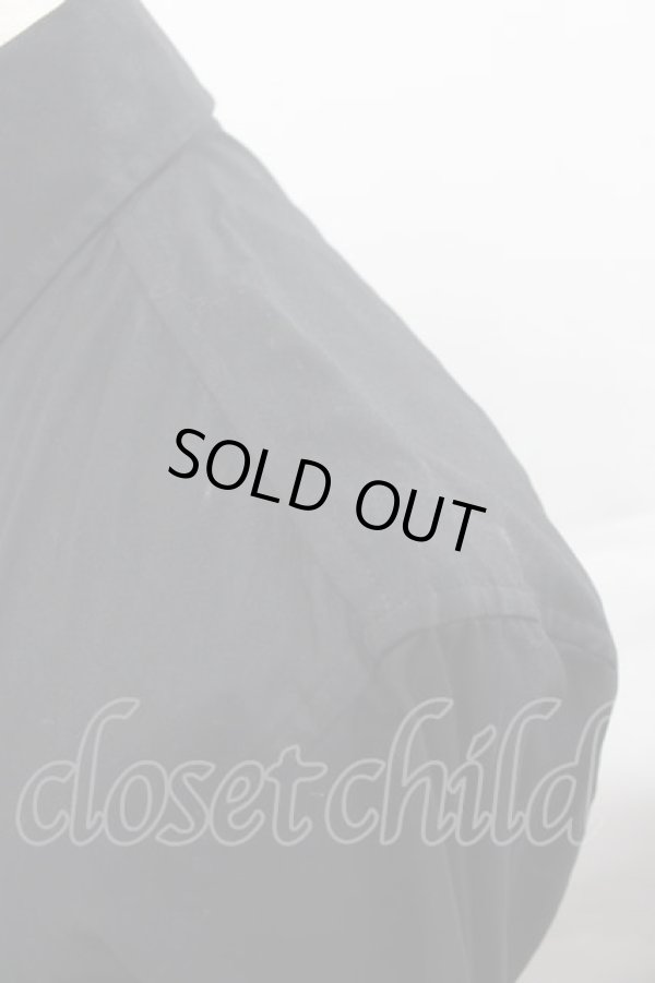 画像5: ヴィヴィアンウエストウッド MAN 中古 / “オジークラーク” ポプリンシャツ 46 黒  I-25-07-30-004-bl-HD-ZI (5)