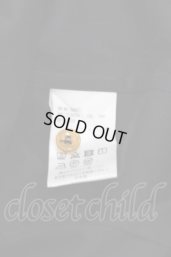 画像8: ヴィヴィアンウエストウッド MAN 中古 / “オジークラーク” ポプリンシャツ 46 黒  I-25-07-30-004-bl-HD-ZI (8)