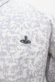 画像3: ヴィヴィアンウエストウッド MAN 中古 / PRINT ON STRIPE OSSIE CLARK SHIRTS 46 白Ｘ黒  I-25-07-30-005-bl-HD-ZI (3)