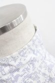 画像5: ヴィヴィアンウエストウッド MAN 中古 / PRINT ON STRIPE OSSIE CLARK SHIRTS 46 白Ｘ黒  I-25-07-30-005-bl-HD-ZI (5)