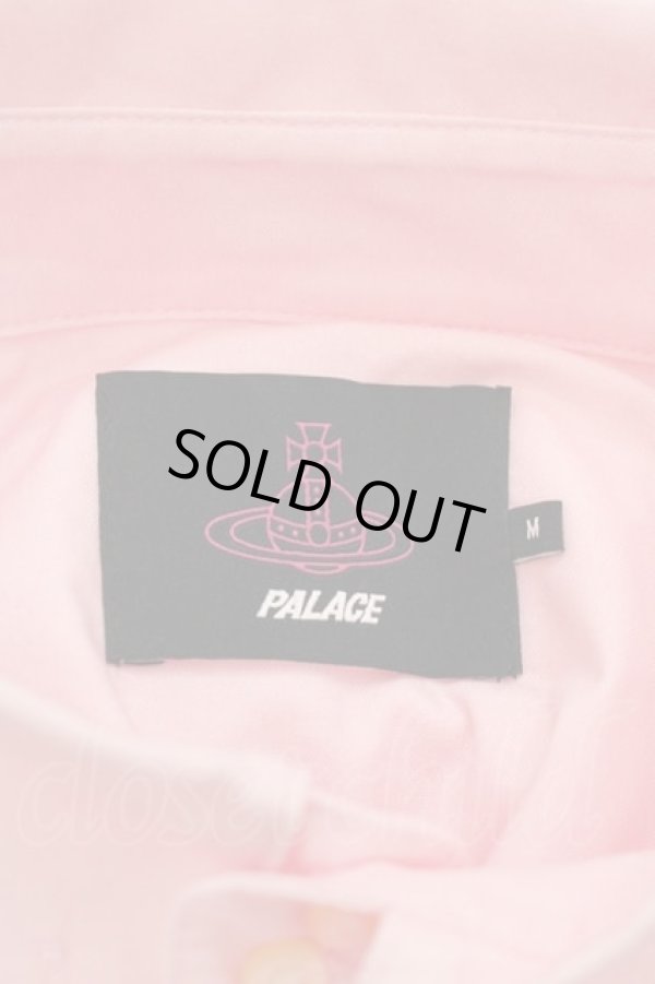 画像5: ヴィヴィアンウエストウッド 中古 / PALACEコラボ Panel Shirt シャツ M BABY PINK  I-25-07-30-007-jc-HD-ZI (5)