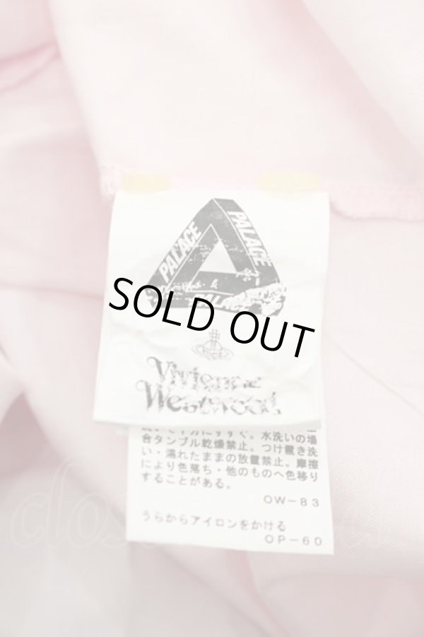 画像6: ヴィヴィアンウエストウッド 中古 / PALACEコラボ Panel Shirt シャツ M BABY PINK  I-25-07-30-007-jc-HD-ZI (6)