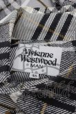 画像6: ヴィヴィアンウエストウッド MAN 中古 / クレイジーチェック オジークラークシャツ 48 黒Ｘ白  I-25-07-30-001-bl-HD-ZI (6)