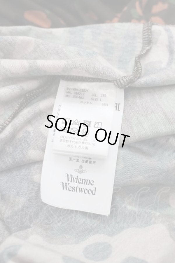 画像5: ヴィヴィアンウエストウッド 中古 / カモフラージュTシャツ L ブラウン  I-25-07-30-011-to-HD-ZI (5)