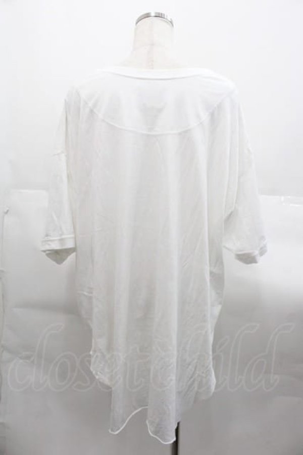 ヴィヴィアンウエストウッド 中古 / CLIMATE REVOLUTION BEARプリントラウンドヘムTシャツ 00 白  I-25-07-30-013-to-HD-ZI ヴィヴィアンウエストウッド 中古 / CLIMATE REVOLUTION BEAR