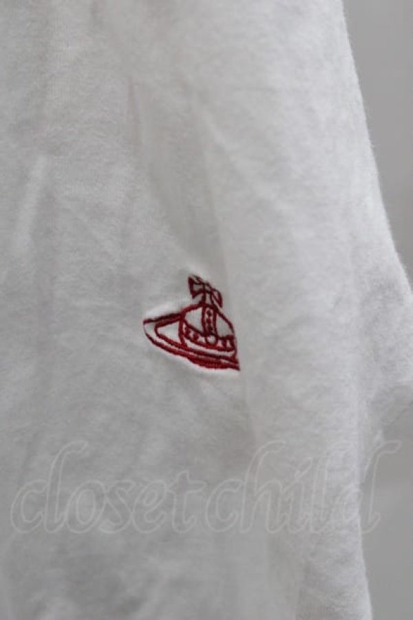 画像3: ヴィヴィアンウエストウッド 中古 / CLIMATE REVOLUTION BEARプリントラウンドヘムTシャツ 00 白  I-25-07-30-013-to-HD-ZI (3)