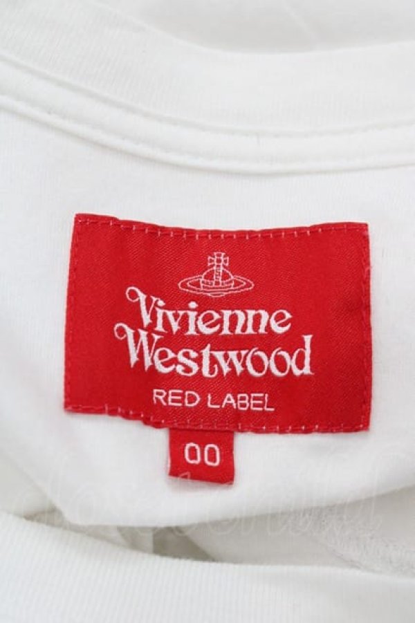 画像4: ヴィヴィアンウエストウッド 中古 / CLIMATE REVOLUTION BEARプリントラウンドヘムTシャツ 00 白  I-25-07-30-013-to-HD-ZI (4)