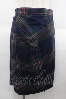 再値下げ美品！ヴィヴィアンウエストウッドネイビーチェック柄麻素材スカート Vivienne Westwood（スカート）のフリマアイテム一覧