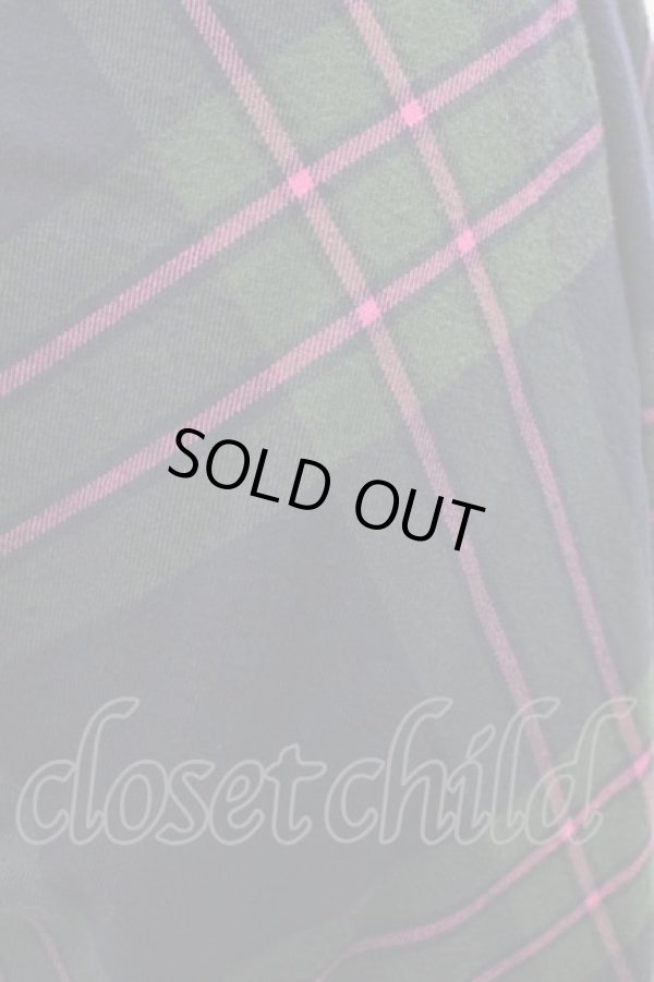 画像3: ヴィヴィアンウエストウッド 中古 //タンタンチェックタイトスカート 02 グリーンチェック  I-25-08-30-024-sk-HD-ZI (3)