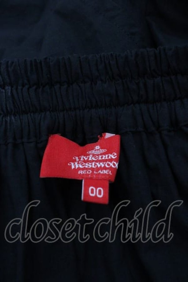 画像3: ヴィヴィアンウエストウッド 中古 / フラワーレースパンツ 00 黒  I-25-08-30-025-pa-HD-ZI (3)