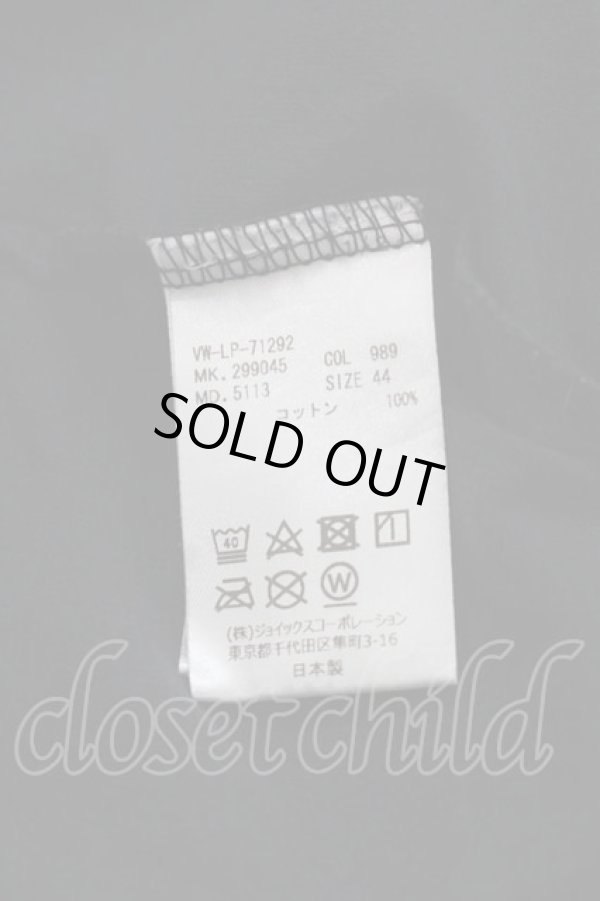 画像4: ヴィヴィアンウエストウッド MAN 中古 / VANITY リラックスTシャツ 44 黒  I-25-08-30-003-ts-HD-ZI (4)
