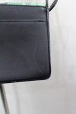 画像4: ヴィヴィアンウエストウッド 中古 / タータンチェックスプラッシュペイントショルダーバッグ  グリーンＸ黒  I-25-08-30-027-ba-HD-ZI (4)