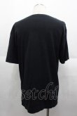 画像2: ヴィヴィアンウエストウッド 中古 / タイムマシーンORB リラックスTシャツ 46 黒Ｘ白  I-25-08-30-004-ts-HD-ZI (2)
