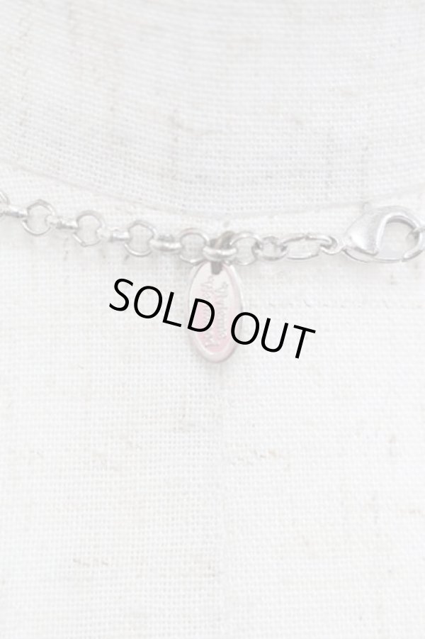 画像4: ヴィヴィアンウエストウッド 中古 / ネオバスレリーフネックレス  シルバーＸアイボリー  I-25-08-30-033-nl-HD-ZI (4)