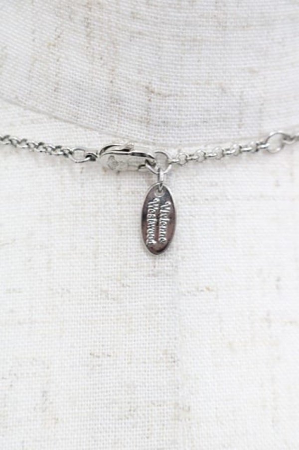 画像3: ヴィヴィアンウエストウッド 中古 / タイニーオーブネックレス  シルバー  I-25-08-30-036-ac-HD-ZI (3)