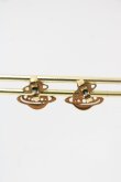 画像2: ヴィヴィアンウエストウッド 中古 / YENI STUD PIERCE  ゴールド  I-25-08-30-040-ac-HD-ZI (2)