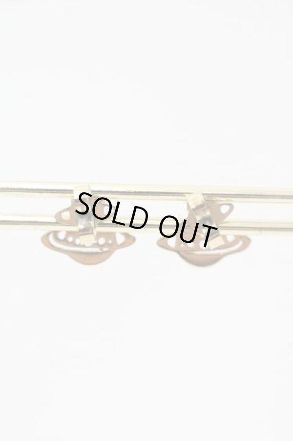 画像2: ヴィヴィアンウエストウッド 中古 / YENI STUD PIERCE  ゴールド  I-25-08-30-040-ac-HD-ZI (2)