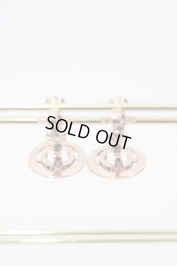 画像2: ヴィヴィアンウエストウッド 中古 / NEW PETITE ORB EARRINGS  ピンク  I-25-08-30-045-ac-HD-ZI (2)