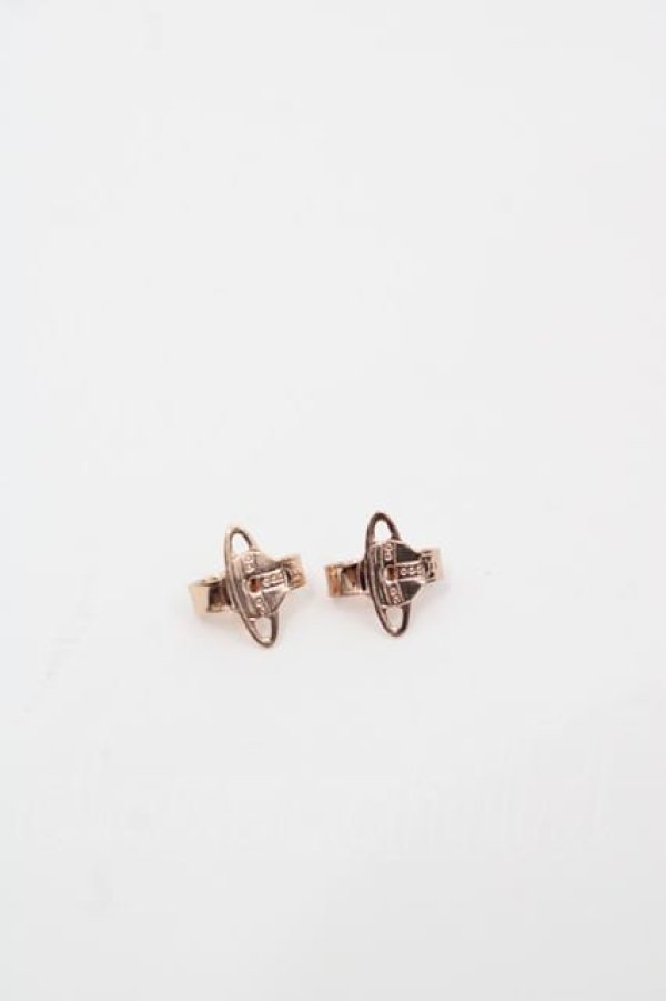 画像4: ヴィヴィアンウエストウッド 中古 / NEW PETITE ORB EARRINGS  ピンク  I-25-08-30-045-ac-HD-ZI (4)