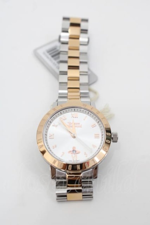 画像2: ヴィヴィアンウエストウッド 中古 / メタルオーブデザイン腕時計  ゴールド  I-25-08-30-046-gd-HD-ZI (2)