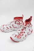 画像3: ヴィヴィアンウエストウッド 中古 / ヴィヴィアンウエストウッド × ASICS TIGERコラボスニーカー 26.5CM 白Ｘ赤  I-25-08-30-048-sh-HD-ZI (3)