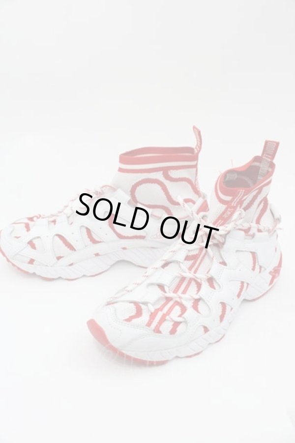 画像3: ヴィヴィアンウエストウッド 中古 / ヴィヴィアンウエストウッド × ASICS TIGERコラボスニーカー 26.5CM 白Ｘ赤  I-25-08-30-048-sh-HD-ZI (3)