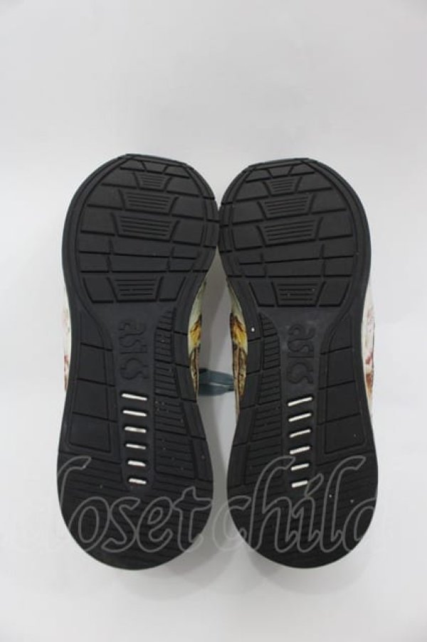 画像4: ヴィヴィアンウエストウッド 中古 / ヴィヴィアンウエストウッド × ASICS TIGERコラボスニーカー 26.5CM 青Ｘ白  I-25-08-30-049-sh-HD-ZI (4)