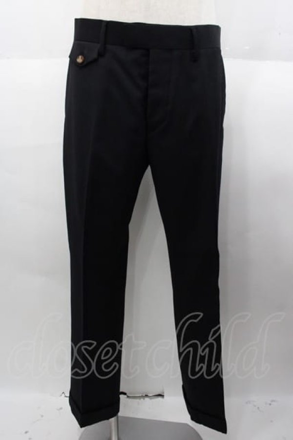 画像6: ヴィヴィアンウエストウッド MAN 中古 / サイドポケットジャケット&パンツセットアップ 50 黒  I-25-08-30-005-op-HD-ZI (6)