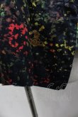 画像3: ヴィヴィアンウエストウッド MAN 中古 / フラワーブーケショートスリーブプリントシャツ  黒Ｘ緑  I-25-08-30-001-bl-HD-ZI (3)