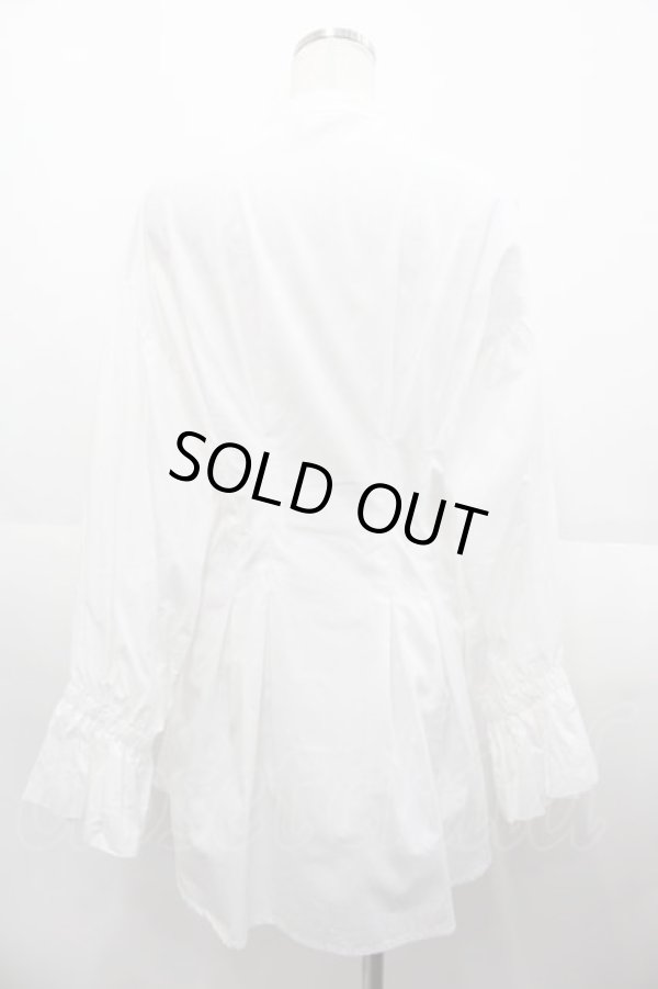 画像2: ヴィヴィアンウエストウッド 中古 / オーガニックブロードタックシェイプシャツ 00 白  I-25-08-30-009-bl-HD-ZI (2)