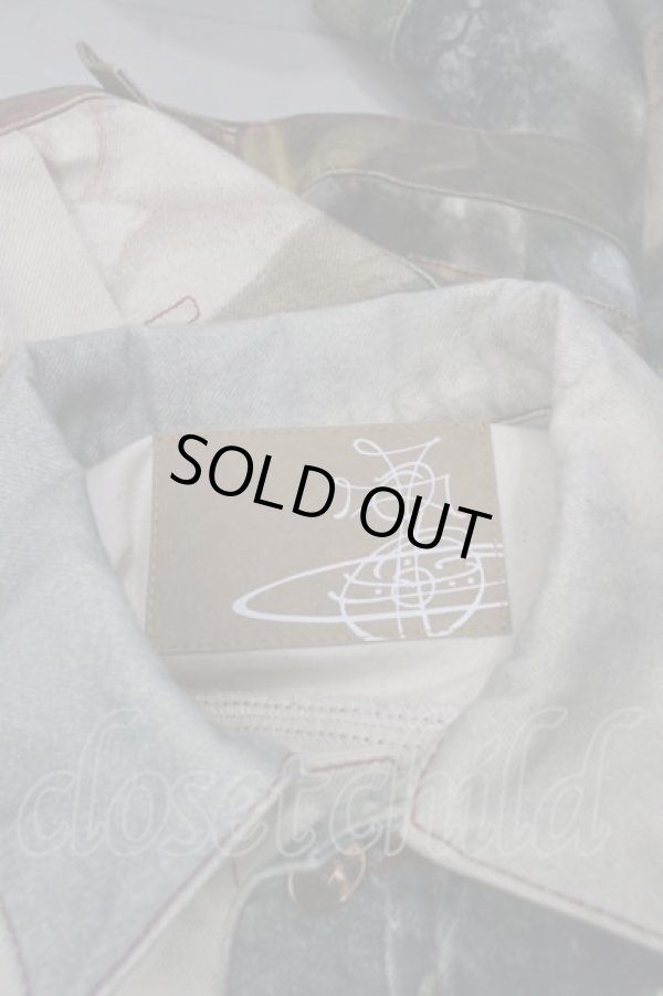 画像5: ヴィヴィアンウエストウッド 中古 / MARLENE デニムジャケット  グリーン  I-25-08-30-013-jc-HD-ZI (5)