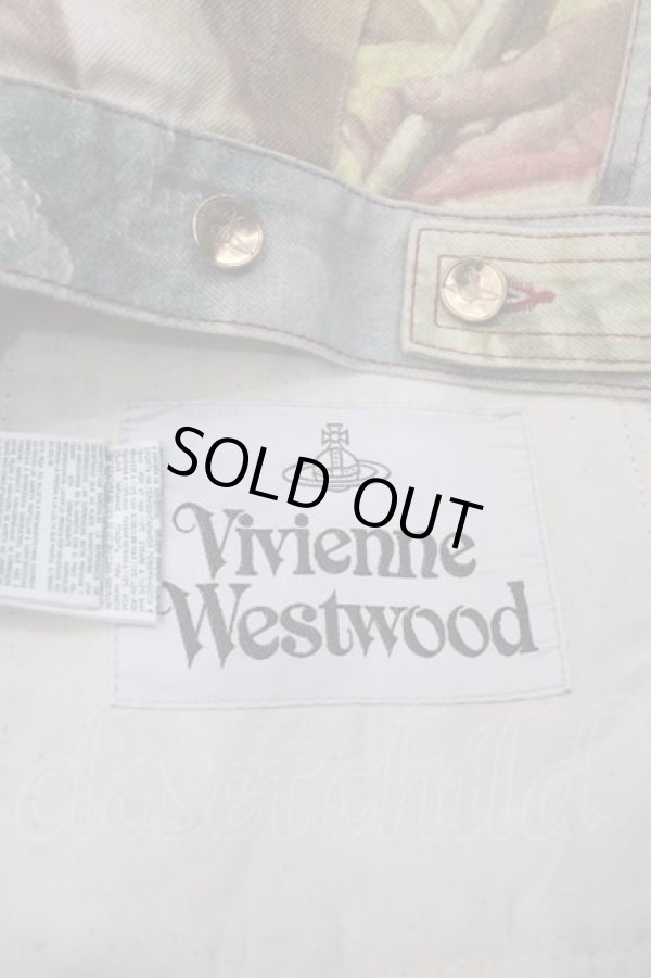 画像6: ヴィヴィアンウエストウッド 中古 / MARLENE デニムジャケット  グリーン  I-25-08-30-013-jc-HD-ZI (6)