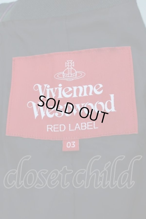 画像4: ヴィヴィアンウエストウッド 中古 / タータンチェックラブジャケット 03 グリーンチェック  I-25-08-30-016-su-HD-ZI (4)