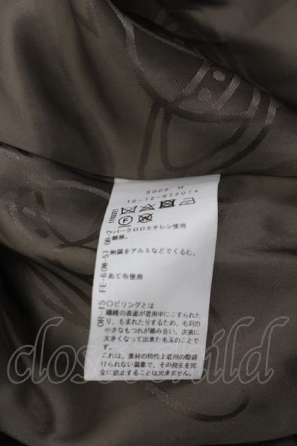 画像5: ヴィヴィアンウエストウッド 中古 / タータンチェックツィードロングコート 02 青Ｘ茶チェック  I-25-08-30-017-co-HD-ZI (5)