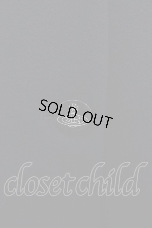 画像3: ヴィヴィアンウエストウッド 中古 / ウールメルトンマフラー付キAラインコート 2 ブラック  I-25-09-17-021-co-HD-ZI (3)