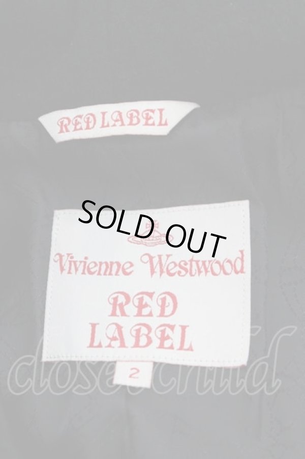 画像4: ヴィヴィアンウエストウッド 中古 / ウールメルトンマフラー付キAラインコート 2 ブラック  I-25-09-17-021-co-HD-ZI (4)