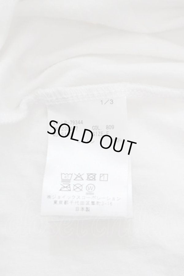 画像5: ヴィヴィアンウエストウッド MAN 中古 / BARBED WIRE ビッグTシャツ  ホワイト  I-25-09-17-002-ts-HD-ZI (5)