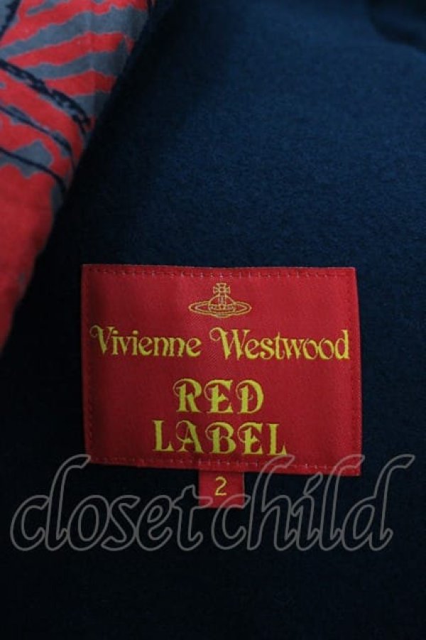 画像4: ヴィヴィアンウエストウッド 中古 / Pコート 2 グリーン  I-25-09-17-022-co-HD-ZI (4)