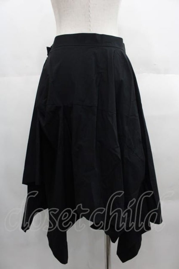 画像2: ヴィヴィアンウエストウッド 中古 / アシンメトリースカート 2 ブラック  I-25-09-17-023-sk-HD-ZI (2)