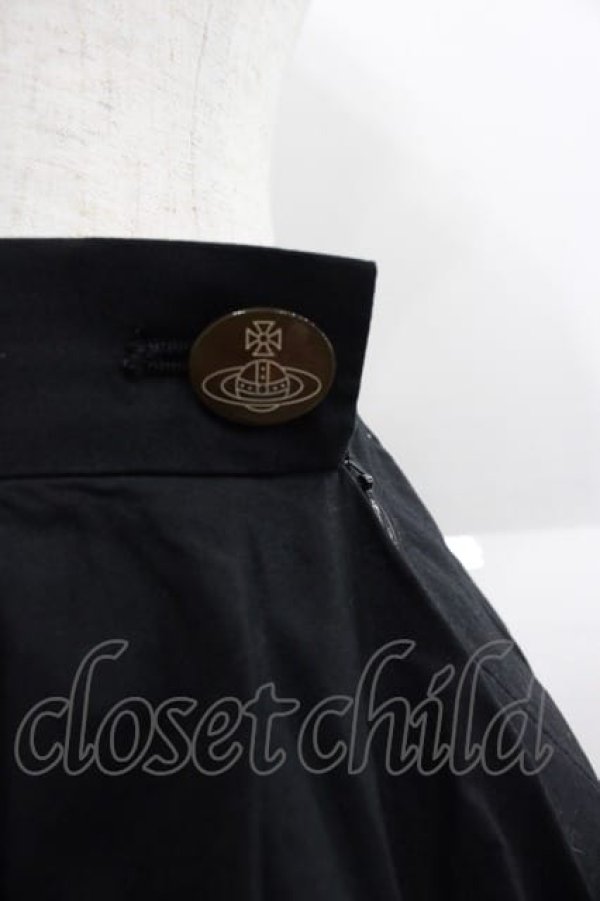 画像3: ヴィヴィアンウエストウッド 中古 / アシンメトリースカート 2 ブラック  I-25-09-17-023-sk-HD-ZI (3)