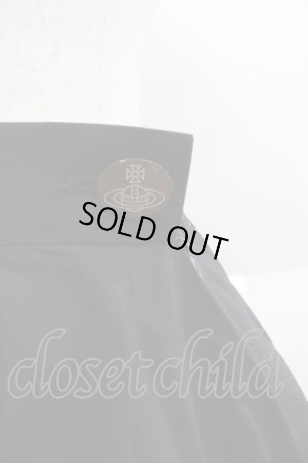 画像3: ヴィヴィアンウエストウッド 中古 / アシンメトリースカート 2 ブラック  I-25-09-17-023-sk-HD-ZI (3)